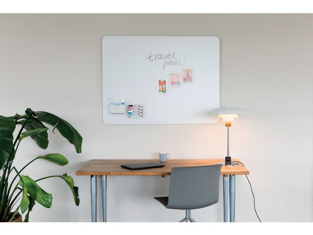 Glassboard Legamaster 100X200Cm Grå