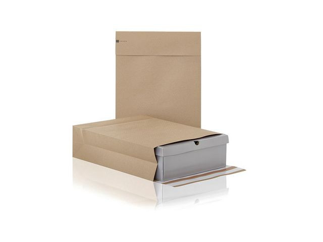 E-Handelspose Papir 450X350X80Mm (200 stk)