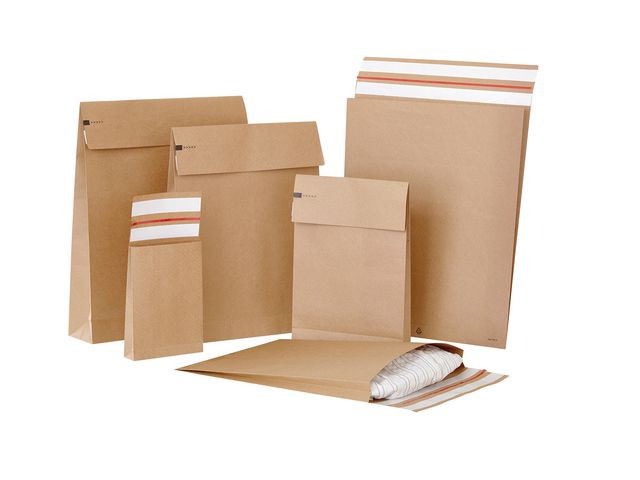 E-Handelspose Papir 570X450X100Mm (100 stk)