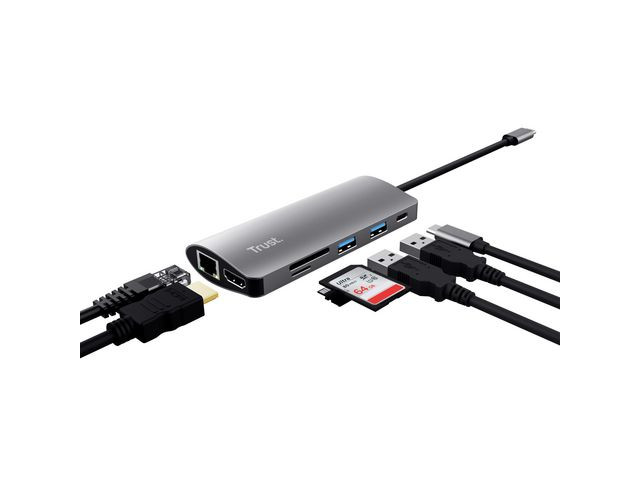 Hub Trust Dalyx 7-In-1 Usb-C