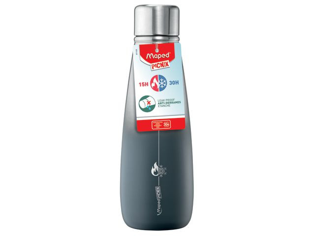 Termoflaske 1 Picnik 500Ml Grå