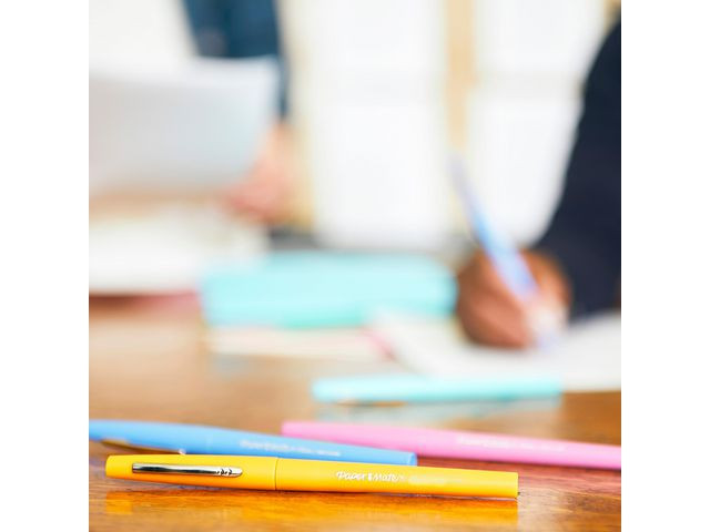 Fiberpenn Papermate Ass Pastell Farg (12 stk)