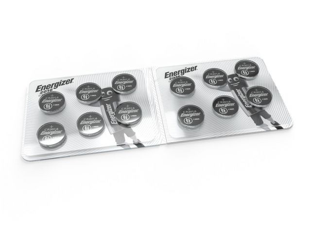 Batteri Energizer Lithium Cr2016 (12 stk)