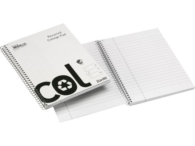 Spiralhefte Bantex Resir A5 140S 70G Lin (5 stk)