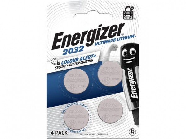 Batteri Energizer U.lithium Cr2032 (4 stk)