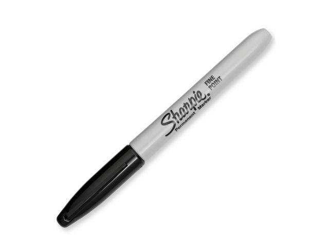 BildeMerkepenn Sharpie F Sort (24 stk)