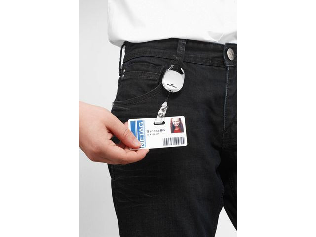 Snelle Durable Metallclip Hvit (10 stk)
