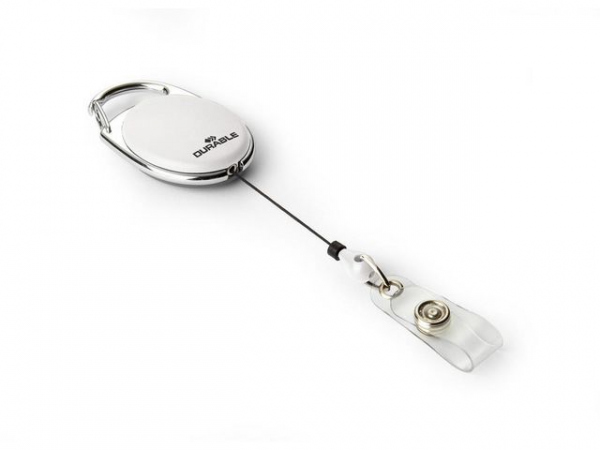Snelle Durable Metallclip Hvit (10 stk)