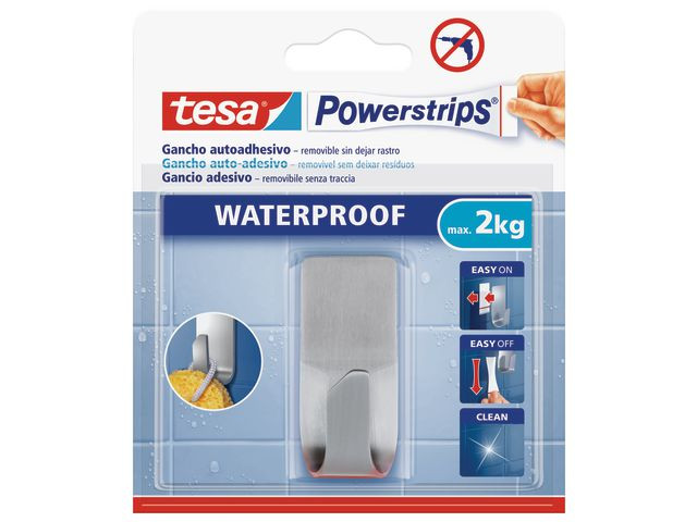 BildeKnagg Tesa Powerstrips Stål
