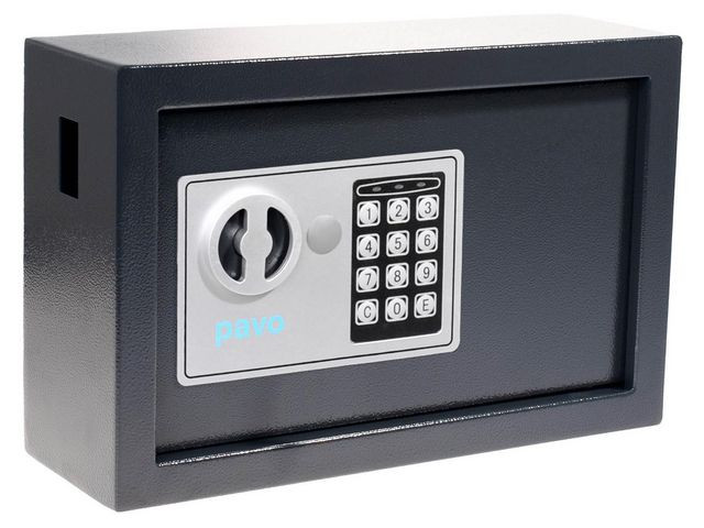 Nøkkelskap Pavo Kodelås 20 Nøkler Sort