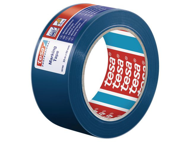 BildeTape Tesa Pvc Gulv/Varsel Blå