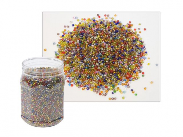 Glassperler, Transparente 500G