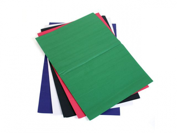 Silkepapir 5 Ass Farger (125 stk)