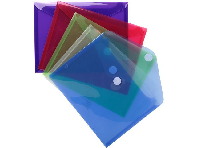 BildeDokumentmappe Exacompta Pp A5 Ass (5 stk)
