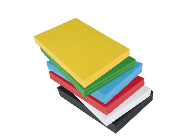 Dekorasjonskartong A4 220G Sort (100 stk)