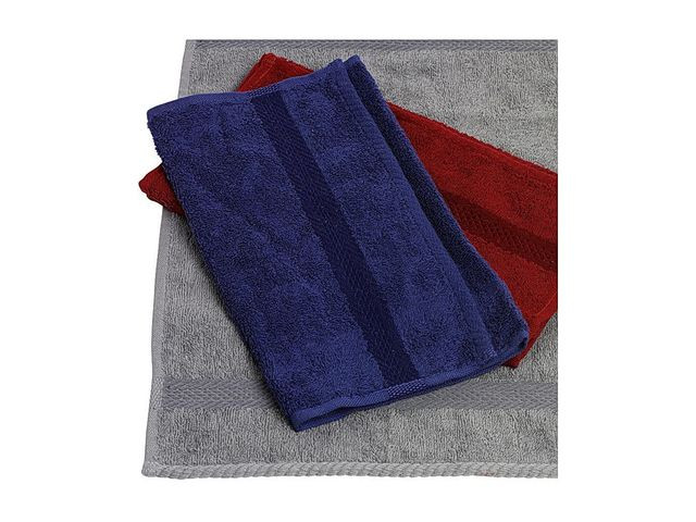 Frottéhåndkle 30X50Cm Grå