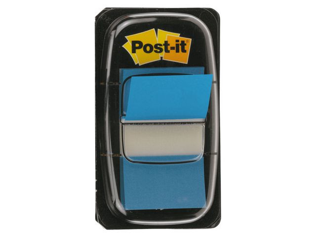 Index Post-It 680 Bred Blå