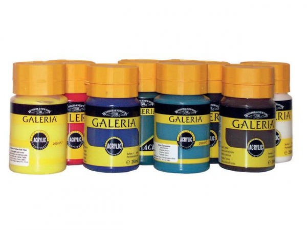 Akrylfarge Galeria 500Ml Gul