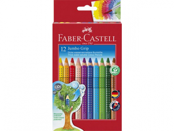 Fargeblyant Faber-Castell Jumbogrip (12 stk)