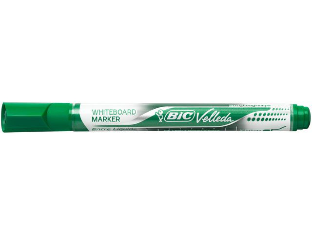 Whiteboardpenn Bic Velleda Pocket Grønn (12 stk)