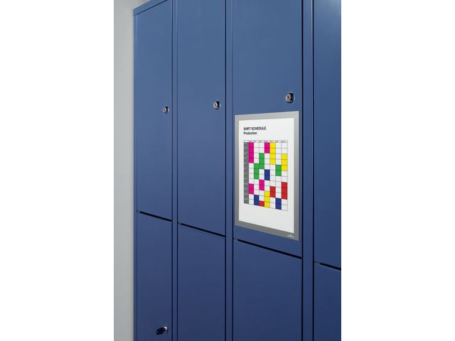 BildeMagnetramme Duraframe A4 Sølv (5 stk)