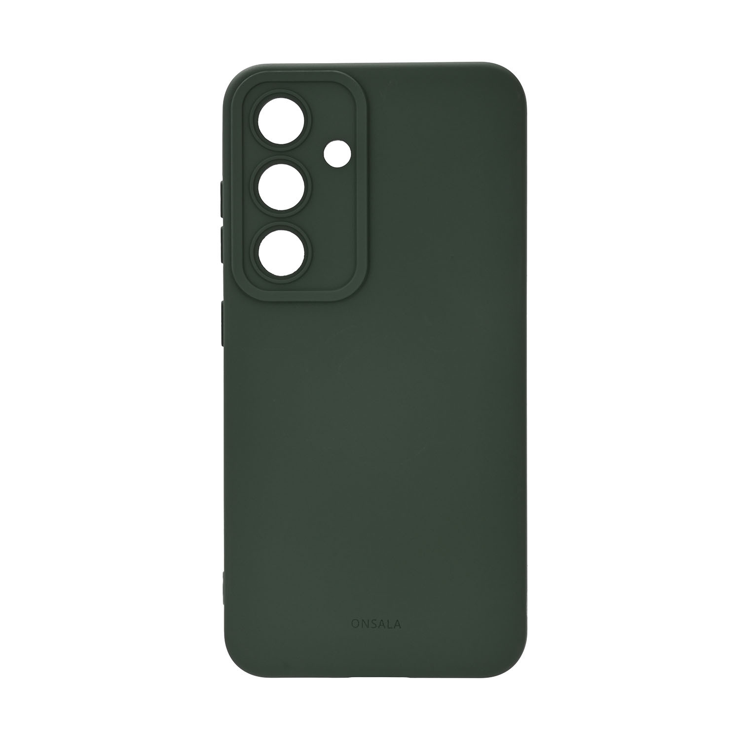 ONSALA Back Silicone Touch Recycled Samsung S25 5G Olive Green