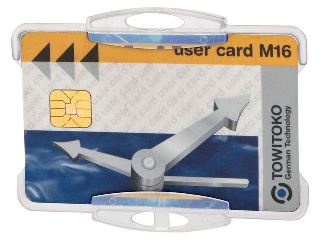 Kortholder Durable For 1 Kort Trans (10 stk)