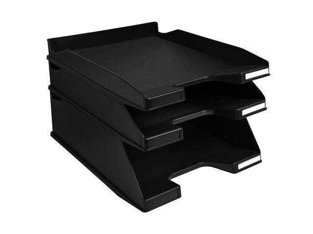 Brevkurv Exacompta Combo Høy Sort (4 stk)