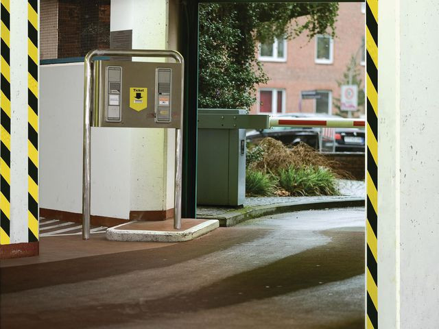 Varseltape Tesa 58133 Gul/Sort (6 stk)