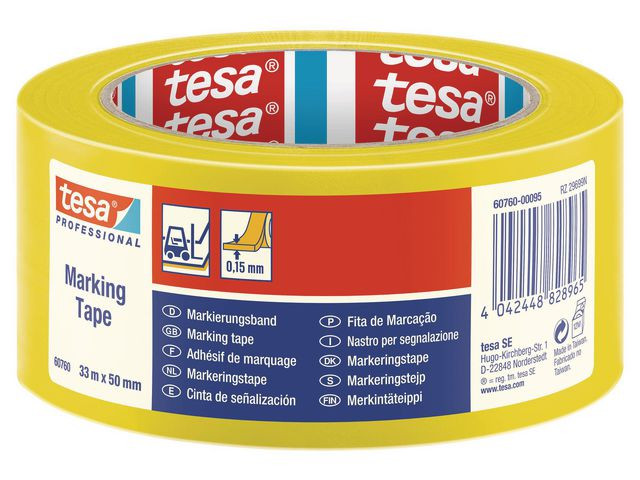 Tape Tesa Pvc Gulv/Varsel Gul