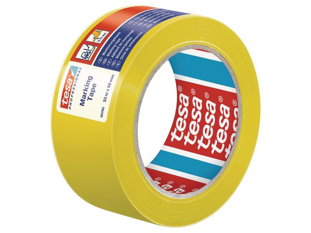 BildeTape Tesa Pvc Gulv/Varsel Gul