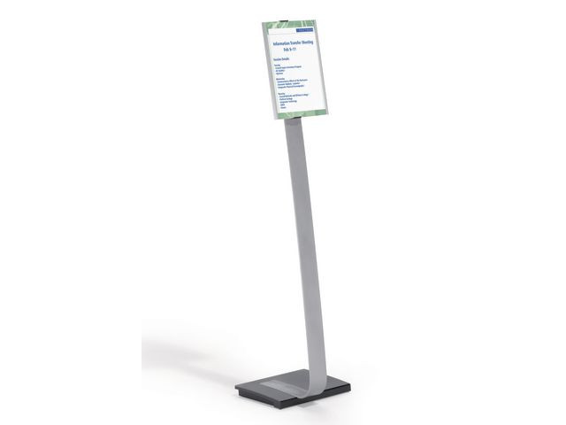 Gulvstativ Durable A4 Aluminium