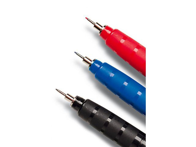 Merkepenn Pentel Nmf50 0,6Mm Blå (12 stk)