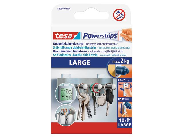 Opphengstrips Tesa 2000G (10 stk)