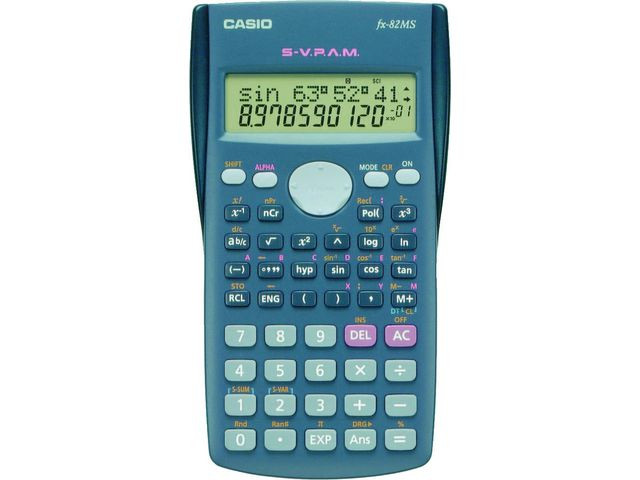 Kalkulator Casio Fx-82Ms 2.Ed Viten/Tek