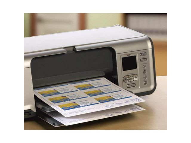 Avery Visittkort satin 220g 85x54 (250)