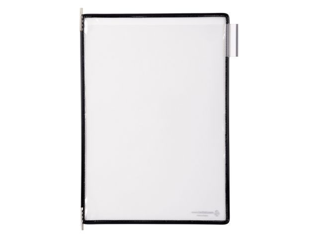 BildeLomme Tarifold A4 Pp Sort (10 stk)