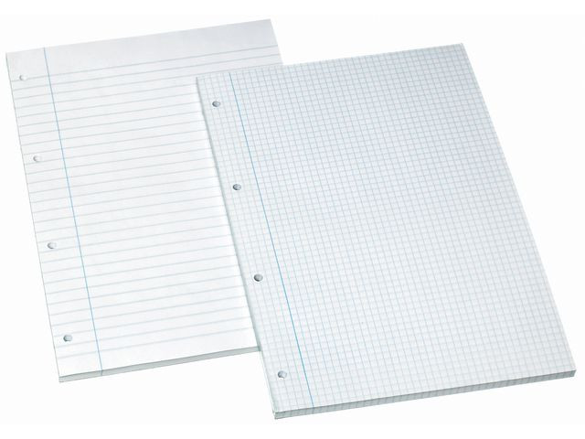 Kladdebok Bantex A4 M/Hull Linjert (5 stk)