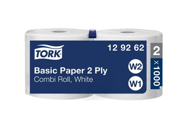 BildeIndustritørk Tork Univ. 2L W1/W2 340M (2 ruller)