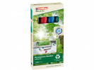 Merkepenn Edding 22 Ecoline Ass (4 stk)