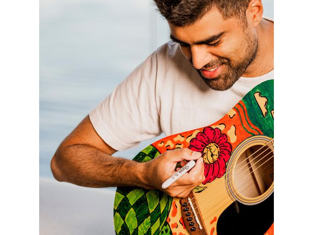 Merkepenn Sharpie F Blå (12 stk)