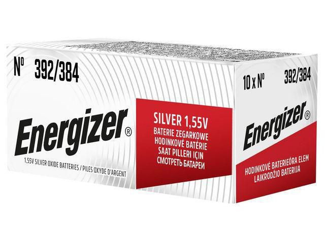 Batteri Energizer Sølvoksid 392/384 Sr41 (10 stk)