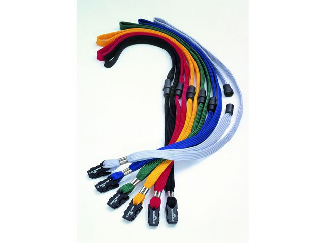 Halssnor Durable Klips Sort (10 stk)