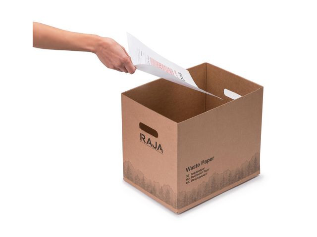 Pappeske For Returpapir 355X255X300 Mm