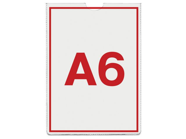 Plastomslag Esselte A6 105My Topp Klar (100 stk)