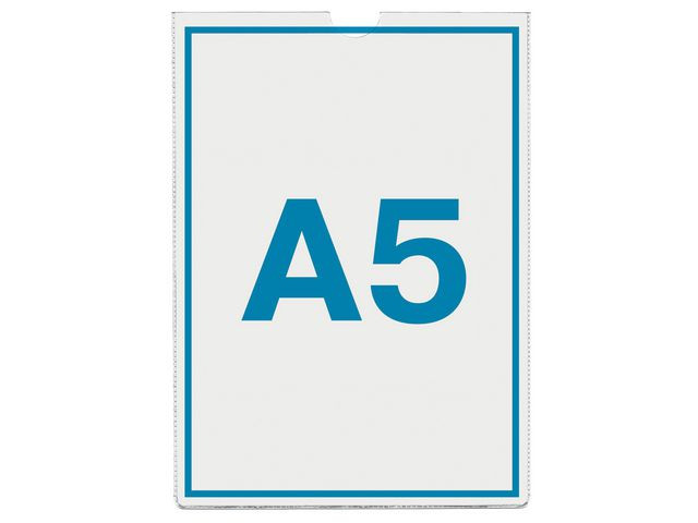 Plastomslag Esselte A5 105My Topp Klar (100 stk)