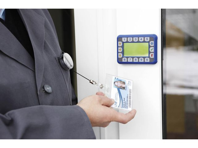 Snelle Durable Metallclip Rund Sølv (10 stk)