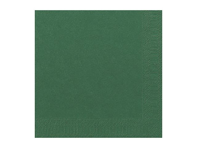 BildeServiett Duni 3L 33Cm Mørk Grønn (125 stk)