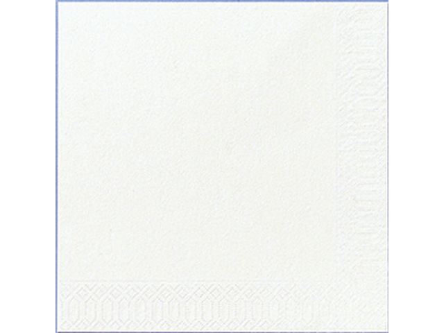 BildeServiett Duni 3L 33Cm Hvit (125 stk)