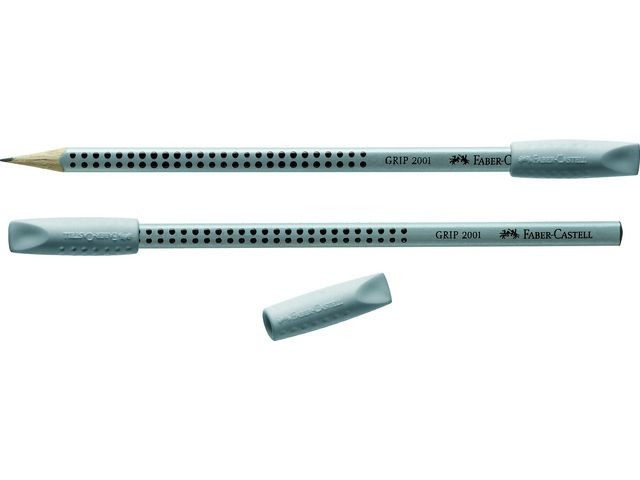 Viskelærtopp Faber Castell Grip 2001 (24 stk)